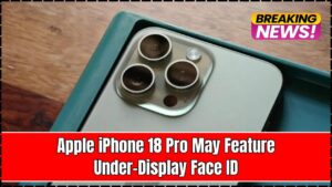 Apple iPhone 18 Pro May Feature Under-Display Face ID