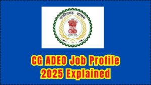 CG ADEO Job Profile 2025