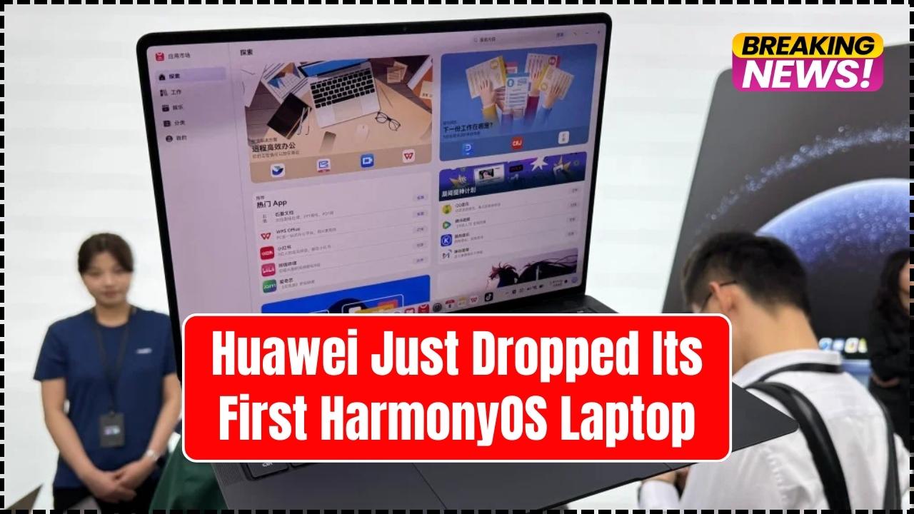 Huawei Just Dropped Its First HarmonyOS Laptop