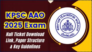 KPSC AAO 2025 Exam