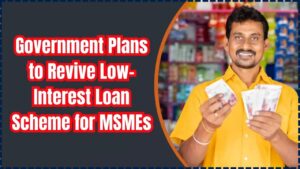 Low-Interest Loan Scheme for MSMEs