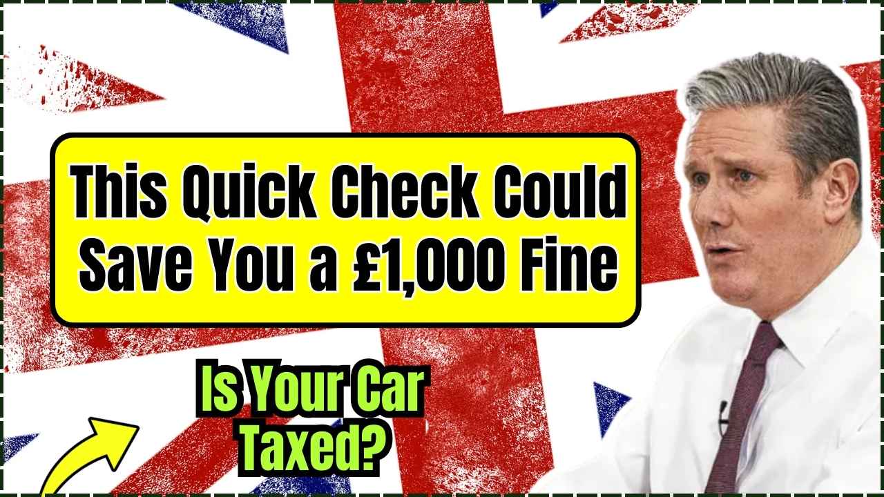 Quick Check Could Save You a £1,000 Fine