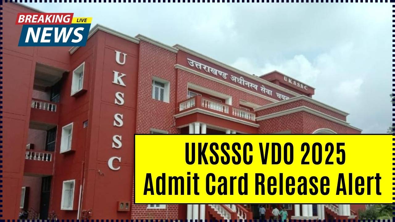 UKSSSC VDO 2025